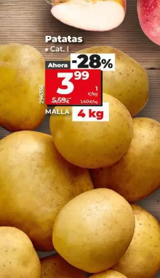 Oferta de Patatas por 3,99€ en Dia
