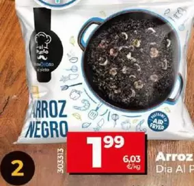 Oferta de Dia Al Punto - Arroz Negro  por 1,99€ en Dia