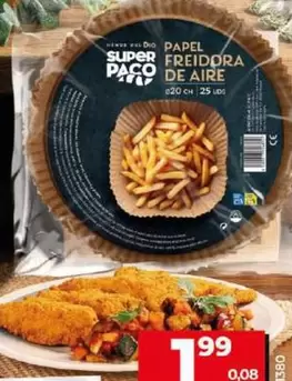 Oferta de Dia Super Paco - Papel Para Freidora De Aire por 1,99€ en Dia