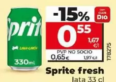 Oferta de Sprite - Fresh  por 0,55€ en Dia