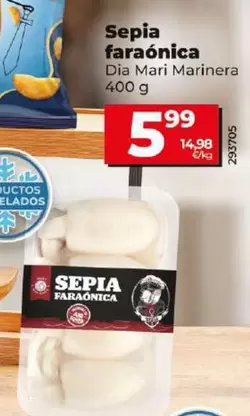 Oferta de Dia Mari Marinera  - Sepia Faraónica 400 G por 5,99€ en Dia