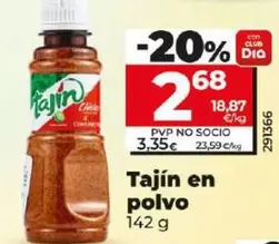 Oferta de Tajín En Polvo  por 2,68€ en Dia
