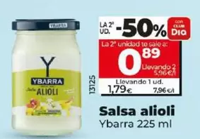 Oferta de Ybarra - Salsa Alioli  por 1,79€ en Dia