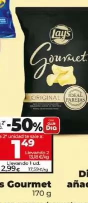 Oferta de Lay's - Gourmet  por 2,99€ en Dia