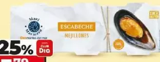 Oferta de Dia Mari Marinera - Mejillones En Escabeche  por 1,79€ en Dia