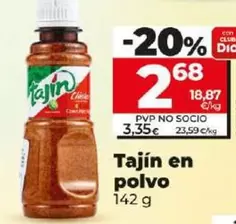 Oferta de Tajín En Polvo por 2,68€ en Dia