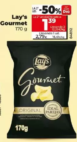 Oferta de Lay’s Gourmet  por 2,79€ en Dia