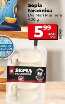Oferta de Dia Mari Marinera - Sepia Faraónica 400 G por 5,99€ en Dia