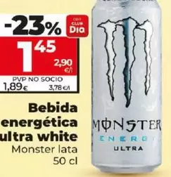 Oferta de Monster - Bebida Energética Ultra White  por 1,45€ en Dia