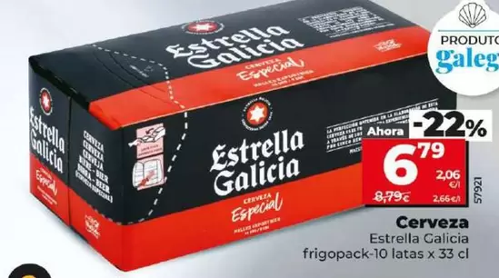 Oferta de Estrella Galicia - Cerveza por 6,79€ en Dia