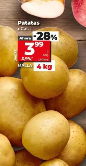 Oferta de Patatas por 3,99€ en Dia