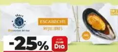 Oferta de Dia Mari Marinera - Mejillones En Escabeche  por 1,76€ en Dia