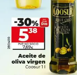 Oferta de Coosur - Aceite De Oliva Virgen  por 5,38€ en Dia