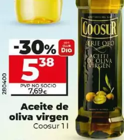 Oferta de Coosur - Aceite De Oliva Virgen por 5,38€ en Dia