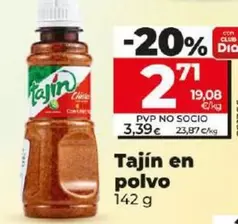Oferta de Tajin - En Polvo por 2,71€ en Dia