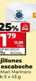 Oferta de Dia Mari Marinera - Mejillones En Escabeche por 1,79€ en Dia