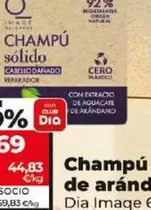 Oferta de Dia Imaqe - Champú Sólido Con Extracto De Arándano Y Aguacate  por 2,69€ en Dia