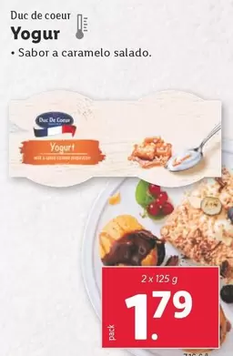 Oferta de Duc De Coeur - Yogur por 1,79€ en Lidl