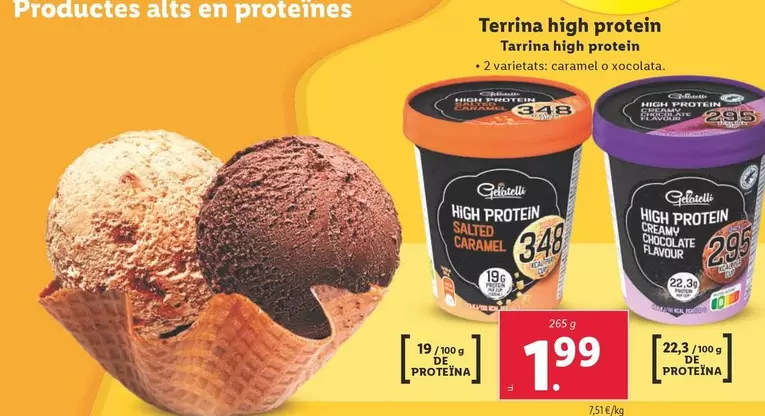 Oferta de Tarrina High Protein por 1,99€ en Lidl