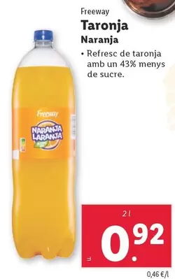 Oferta de Freeway - Naranja por 0,92€ en Lidl