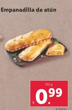 Oferta de Empanadilla De Atún por 0,99€ en Lidl