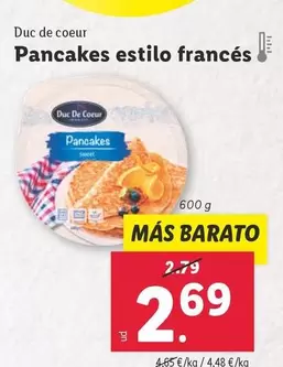 Oferta de Duc De Coeur - Pancakes Estilo Francés por 2,69€ en Lidl