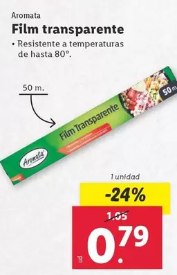 Oferta de Aromata - Film Transparente por 0,79€ en Lidl