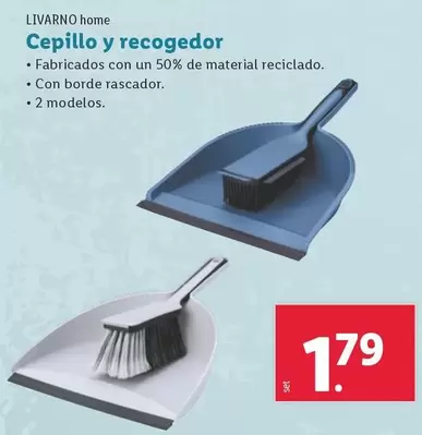 Oferta de Livarno Home - Cepillo Y Recogedor por 1,79€ en Lidl