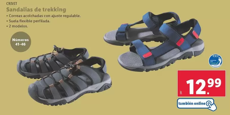 Oferta de Crivit - Sandalias De Trekking por 12,99€ en Lidl