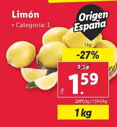 Oferta de Limón  por 1,59€ en Lidl