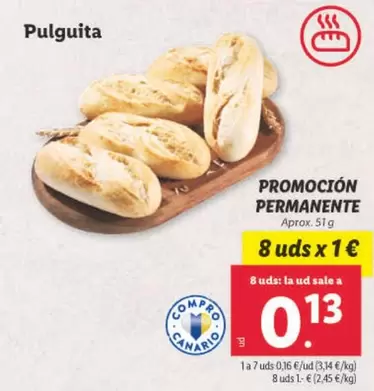Oferta de Pulguita  por 0,13€ en Lidl