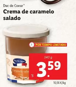 Oferta de Duc De Coeur - Crema De Caramelo Salado por 3,59€ en Lidl