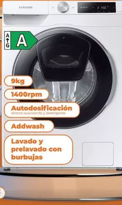 Oferta de Samsung - Lavadora por 449€ en Pascual Martí