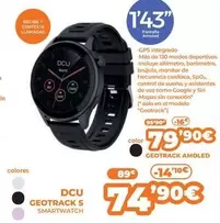 Oferta de Dcu - Geotrack S Smartwatch por 74,9€ en Pascual Martí