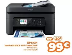 Oferta de Epson - Workforce WF-2950DWF por 99€ en Pascual Martí