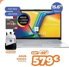 Oferta de Asus - E1504FA por 579€ en Pascual Martí