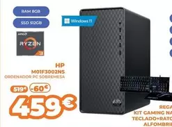 Oferta de HP - M01f3002ns por 459€ en Pascual Martí