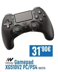 Oferta de Netway - Gamepad XG510V2 PC/PS4 por 31,9€ en Beep