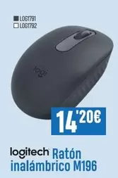 Oferta de Logitech - Ratón Inalambrico M196 por 14,2€ en Beep
