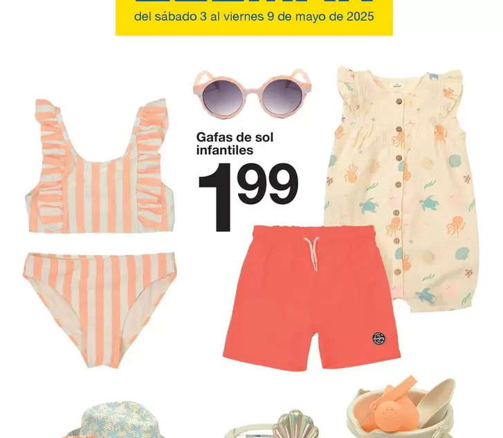 Oferta de Gafas De Sol Infantiles por 1,99€ en ZEEMAN