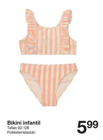 Oferta de Bikini Infantil por 5,99€ en ZEEMAN