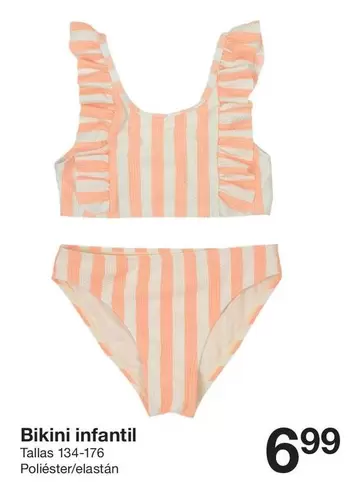 Oferta de Bikini Infantil por 6,99€ en ZEEMAN