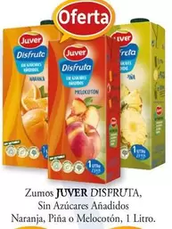 Oferta de Juver - Zumos Disfruta en Cash Barea