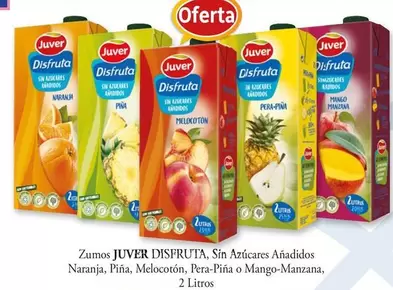 Oferta de Juver - Zumo Disfruta en Cash Barea