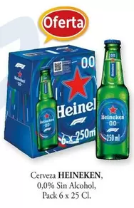 Oferta de Heineken - Cerveza 0,0% Sin Alcohol en Cash Barea