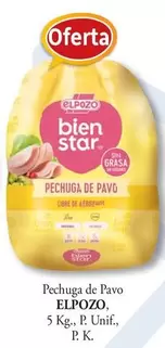 Oferta de Elpozo - Pechuga De Pavo en Cash Barea
