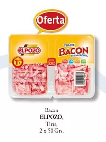 Oferta de Elpozo - Bacon Tiras en Cash Barea