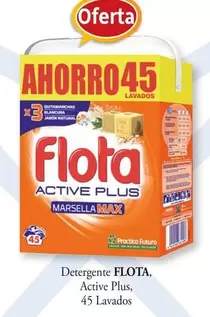 Oferta de Flota - Detergente Active Plus en Cash Barea