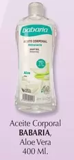 Oferta de Babaria - Aceite Corporal en Cash Barea