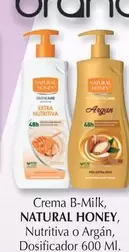Oferta de Natural Honey - Crema B-milk  en Cash Barea